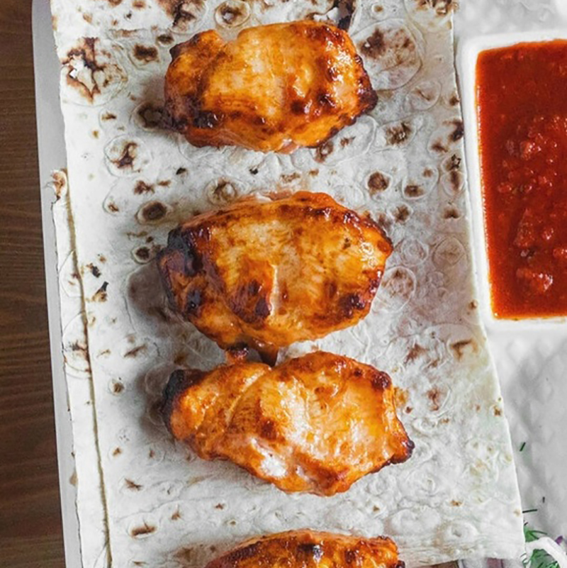 Шашлык из куриной грудки