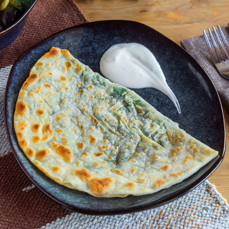Кутаб с зеленью