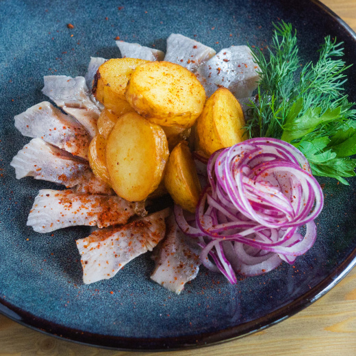 Селёдка с картошкой